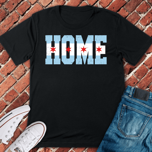 Chicago Home T Shirt - Black