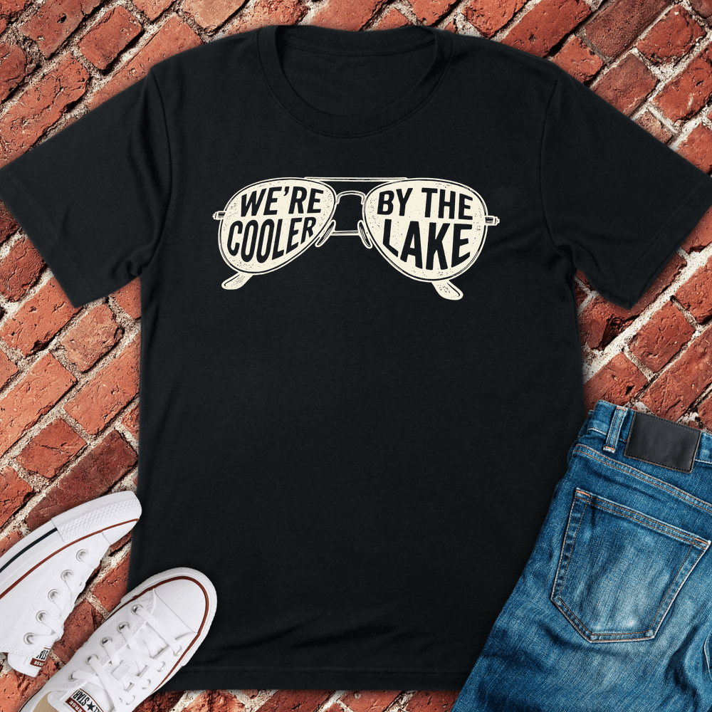 Cooler By Lake T-Shirt - Black