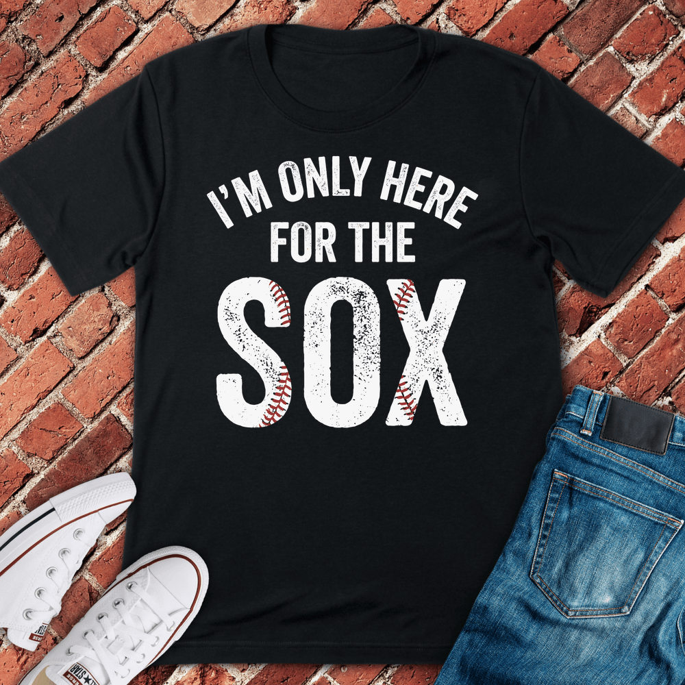 Only Here For Sox T-Shirt - Black