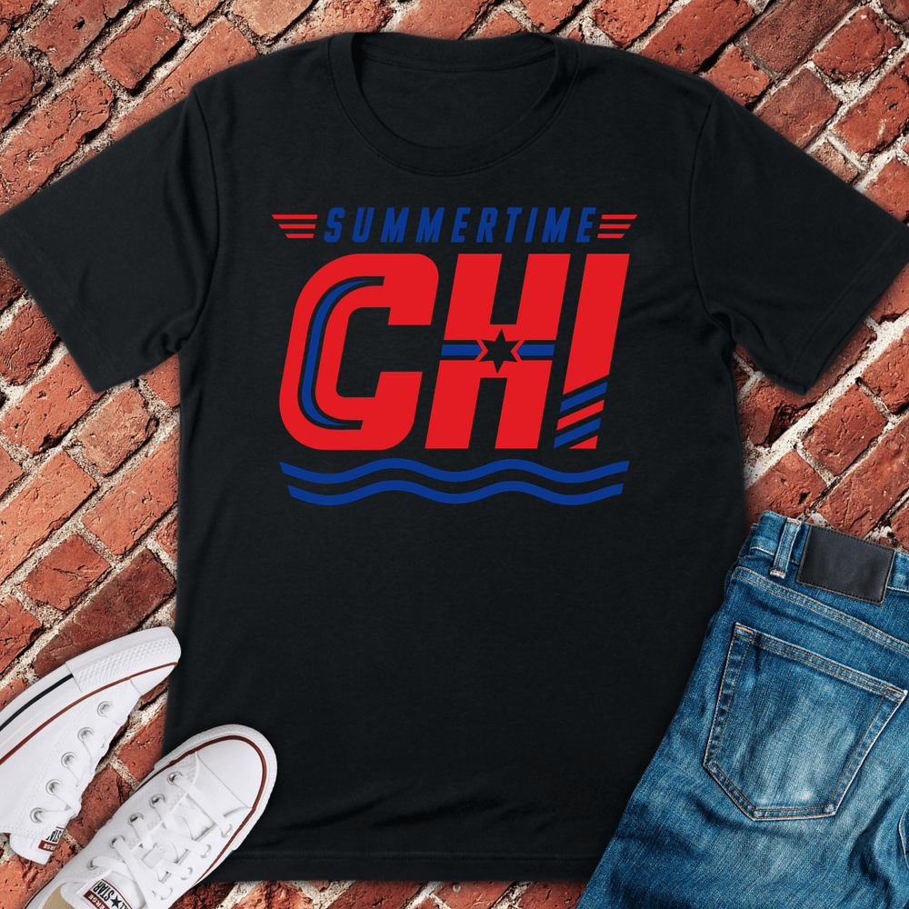Summertime Chi T-Shirt - Black