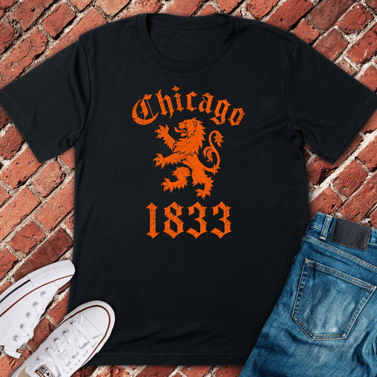 Chicago Lion T-Shirt - Black