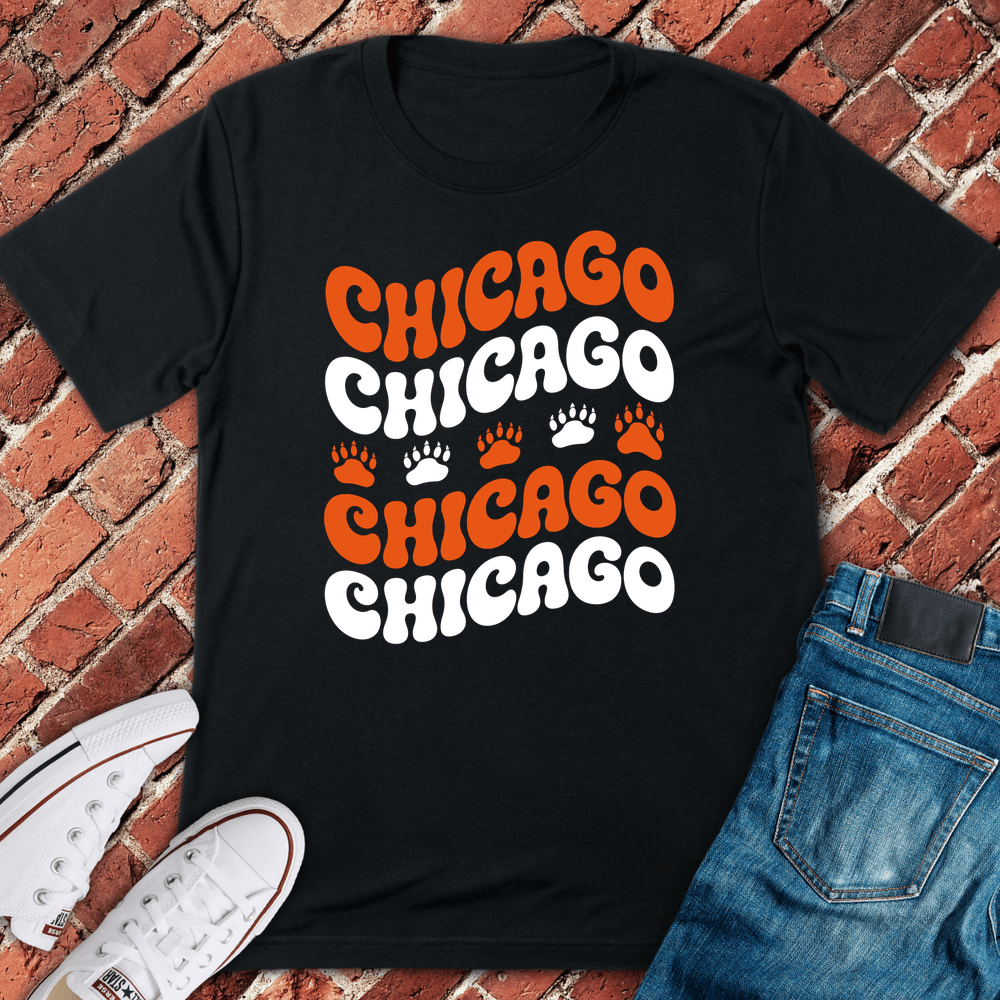Chicago Cubs Vibe T-Shirt - Black