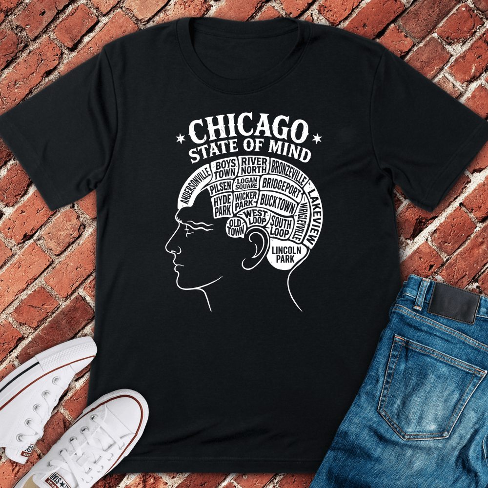 Chi State Of Mind T-Shirt - Black