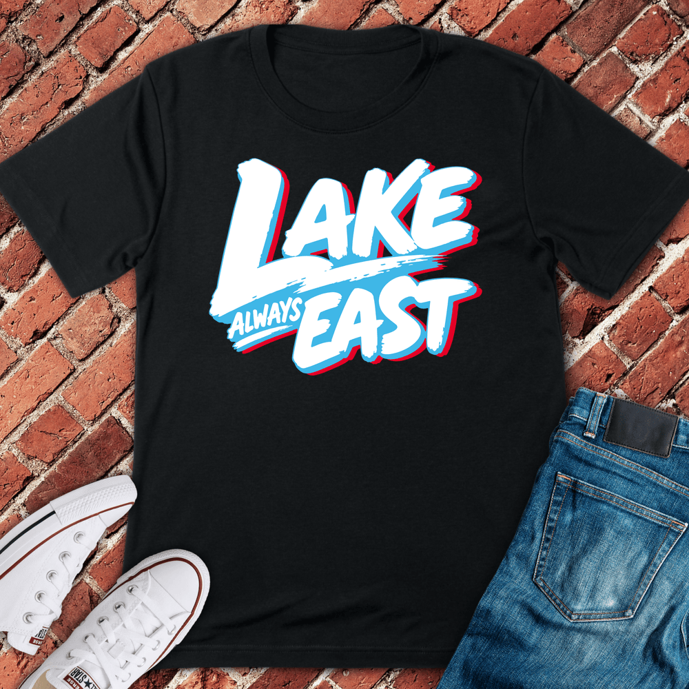 Lake Always East T-Shirt - Black