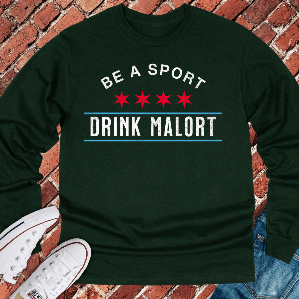 Be A Sport Long Sleeve - Forest Green