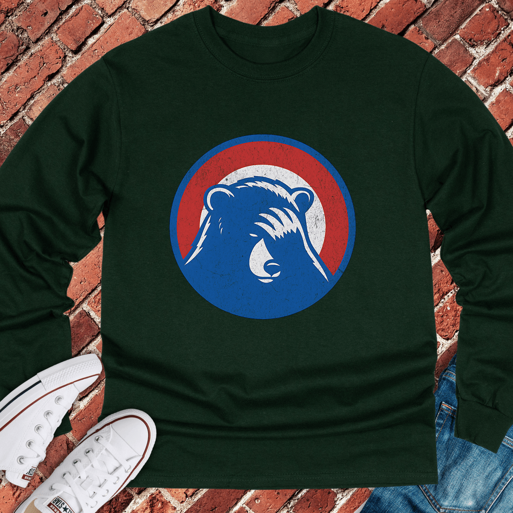 Facepalm Long Sleeve - Forest Green