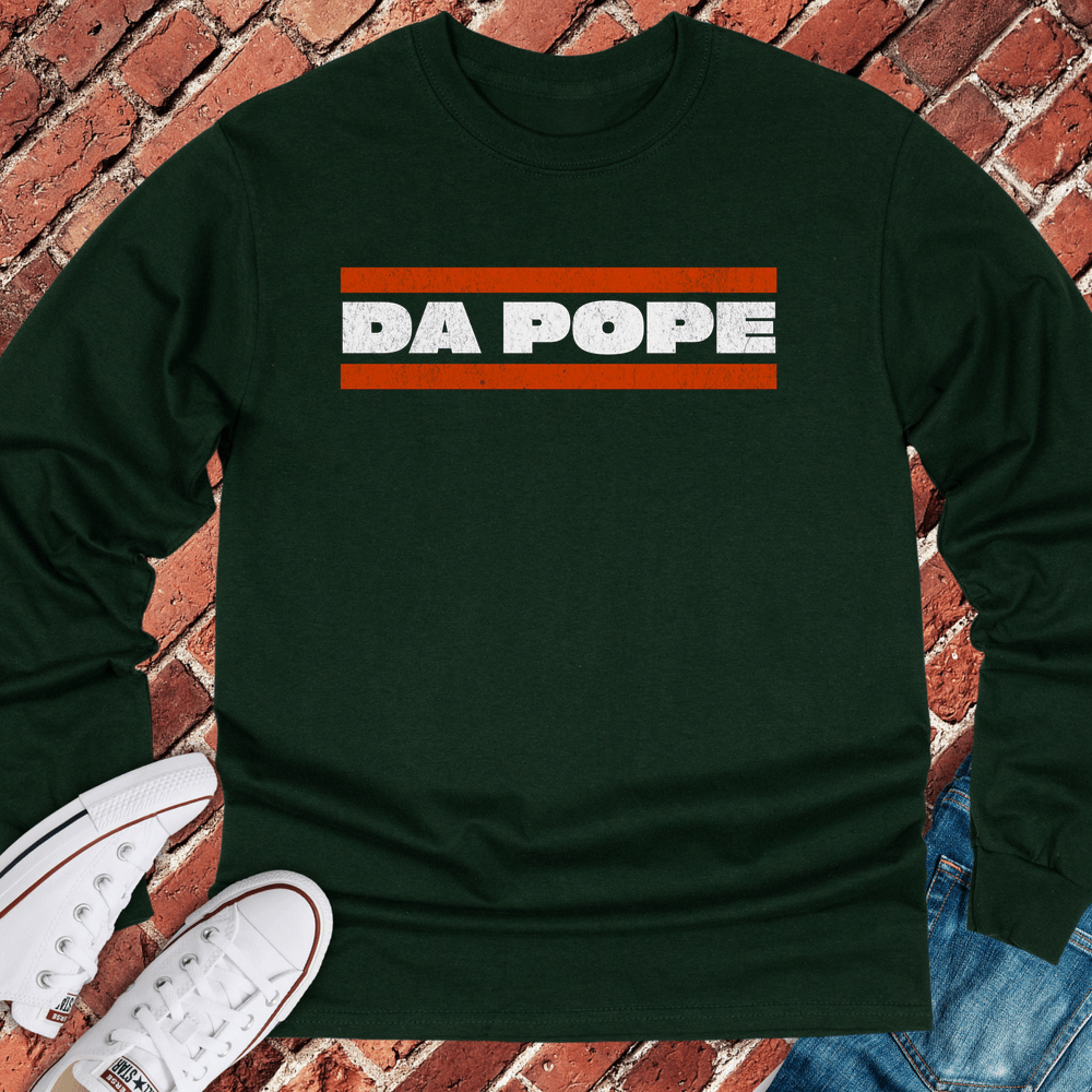 Da Pope Long Sleeve - Forest Green