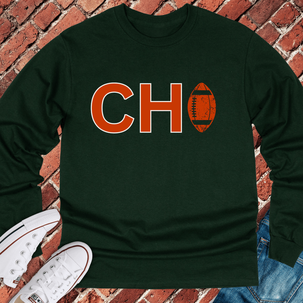 CHI Football Long Sleeve - Forest Green