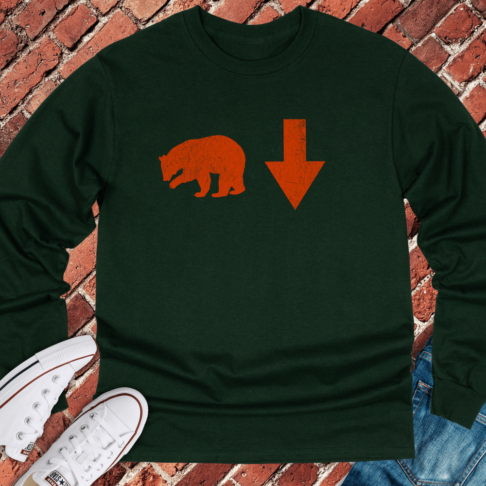 Bear Down Long Sleeve - Forest Green