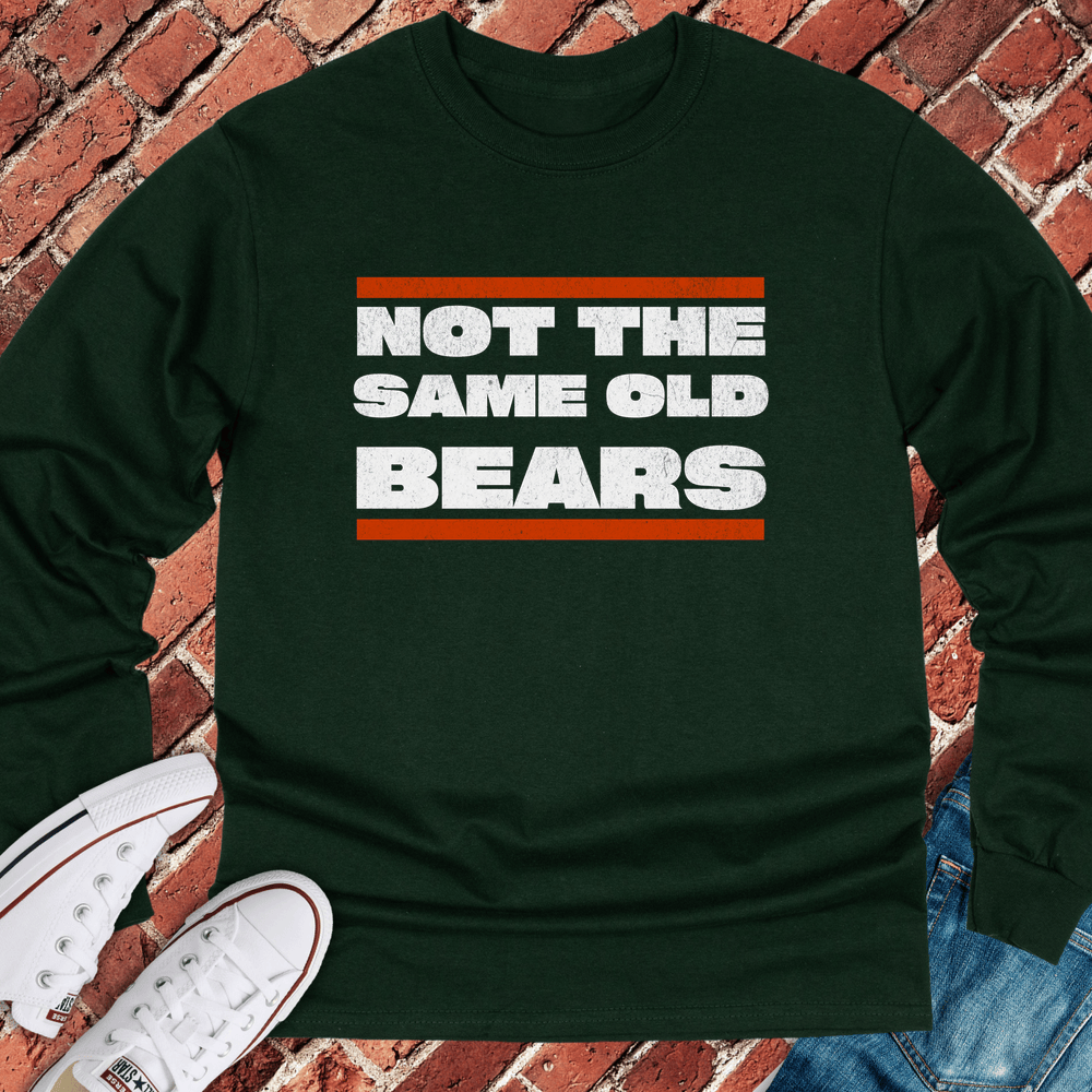 Bold Bears Remix Long Sleeve - Forest Green