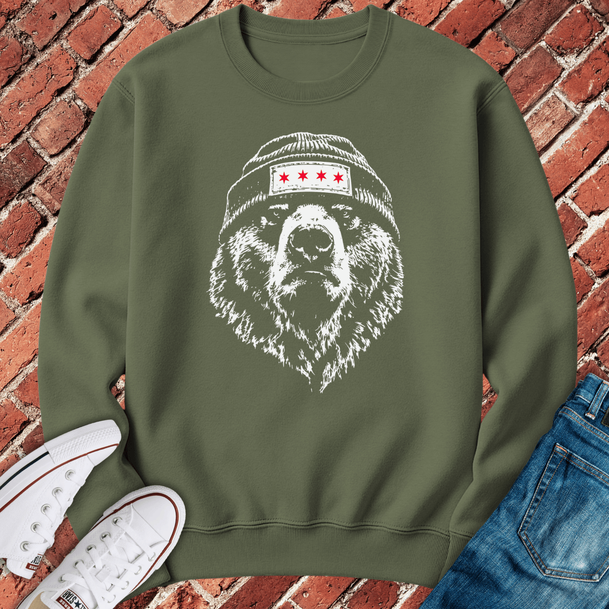 Chi Town Beanie Crewneck