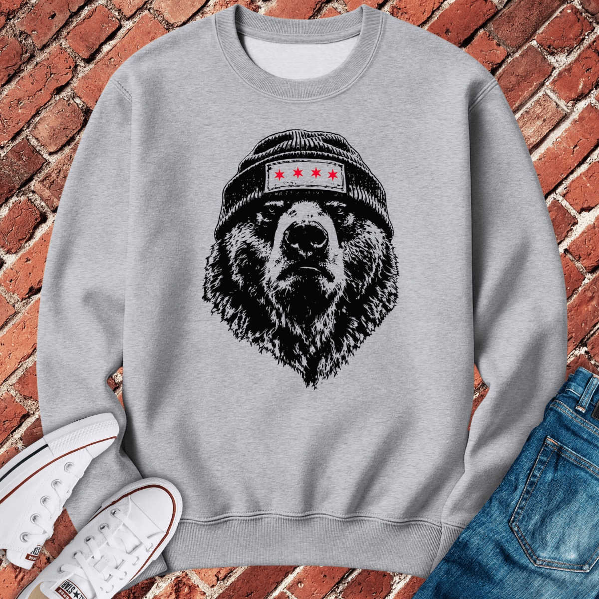 Chi Town Beanie Crewneck