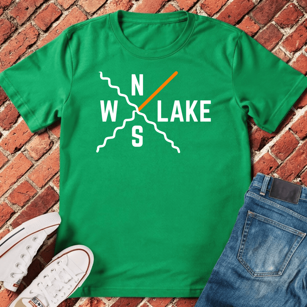 North Side Lake T-Shirt - Irish Green