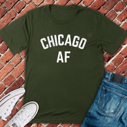 Chicago AF T-Shirt - Military Green