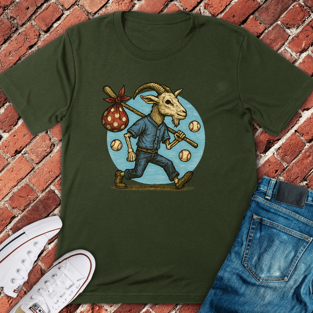 Bye Bye Billy T-Shirt - Military Green