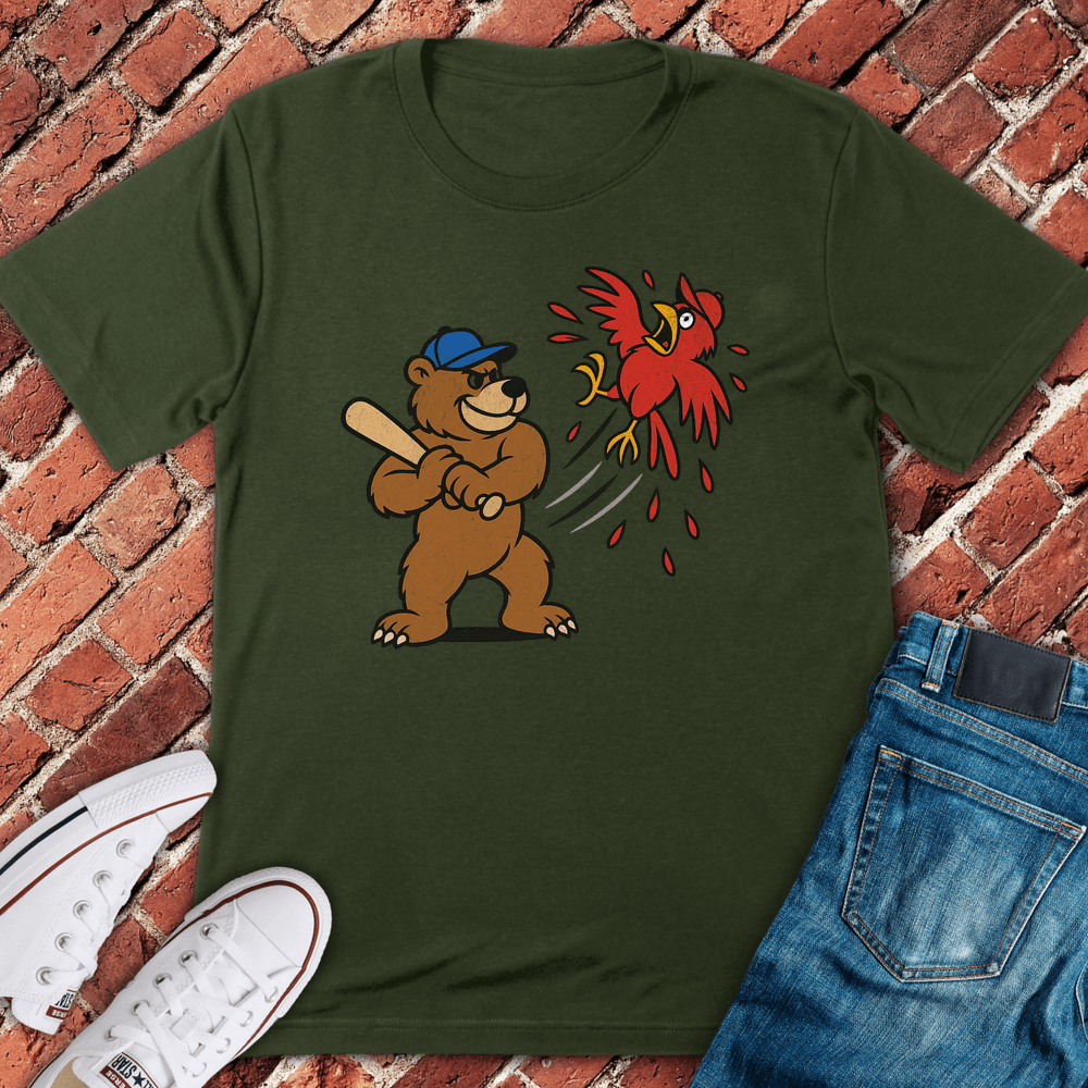 Natural Enemies T-Shirt - Military Green