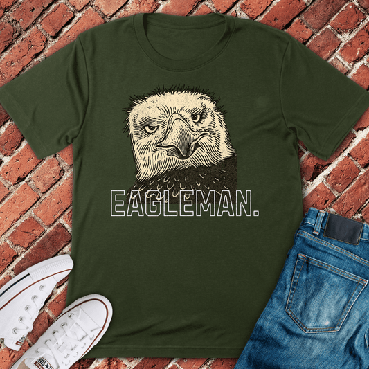 Eagleman Lives T-Shirt - Military Green
