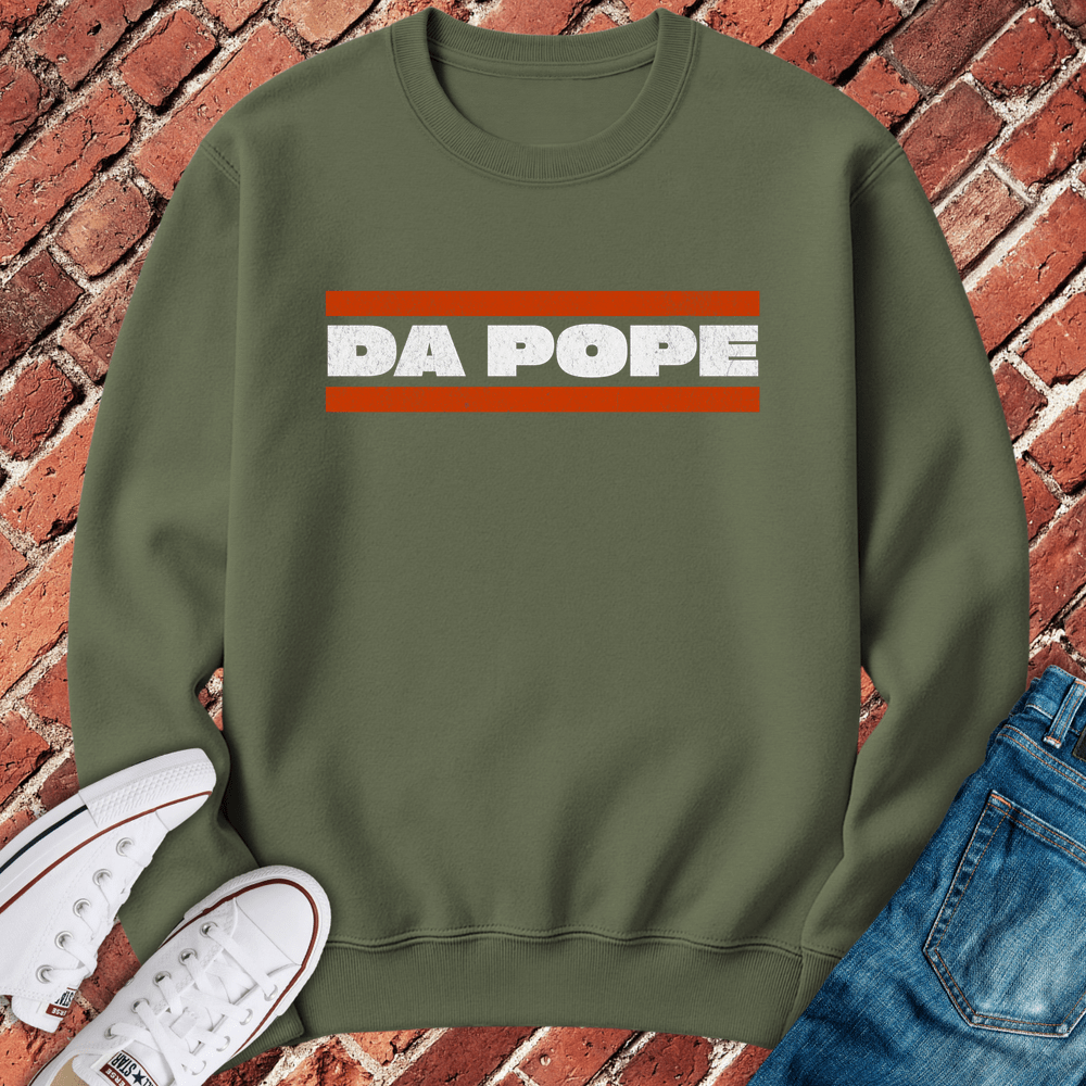 Da Pope Crewneck - Military Green