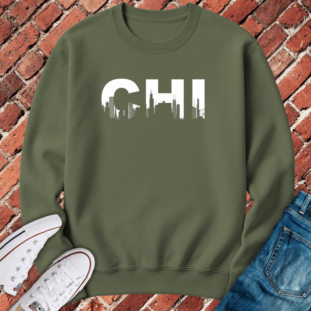 CHI Skyline Crewneck Crewneck - Military Green
