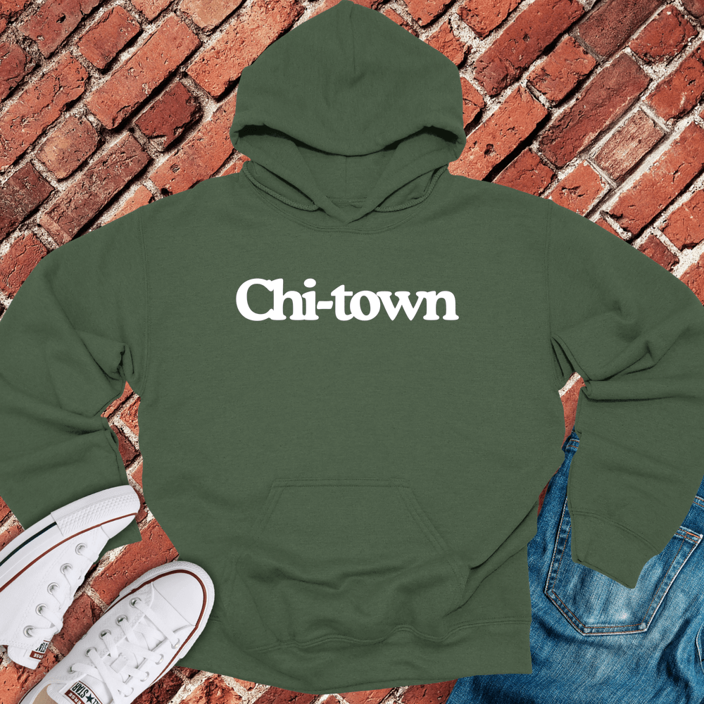 Chi-Town Hoodie - Military Green