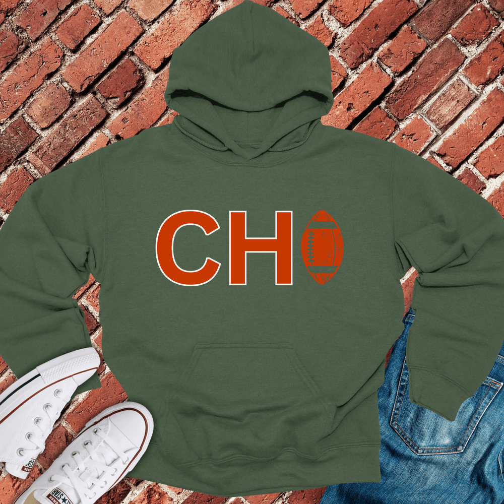 CHI Football Hoodie - Military Green