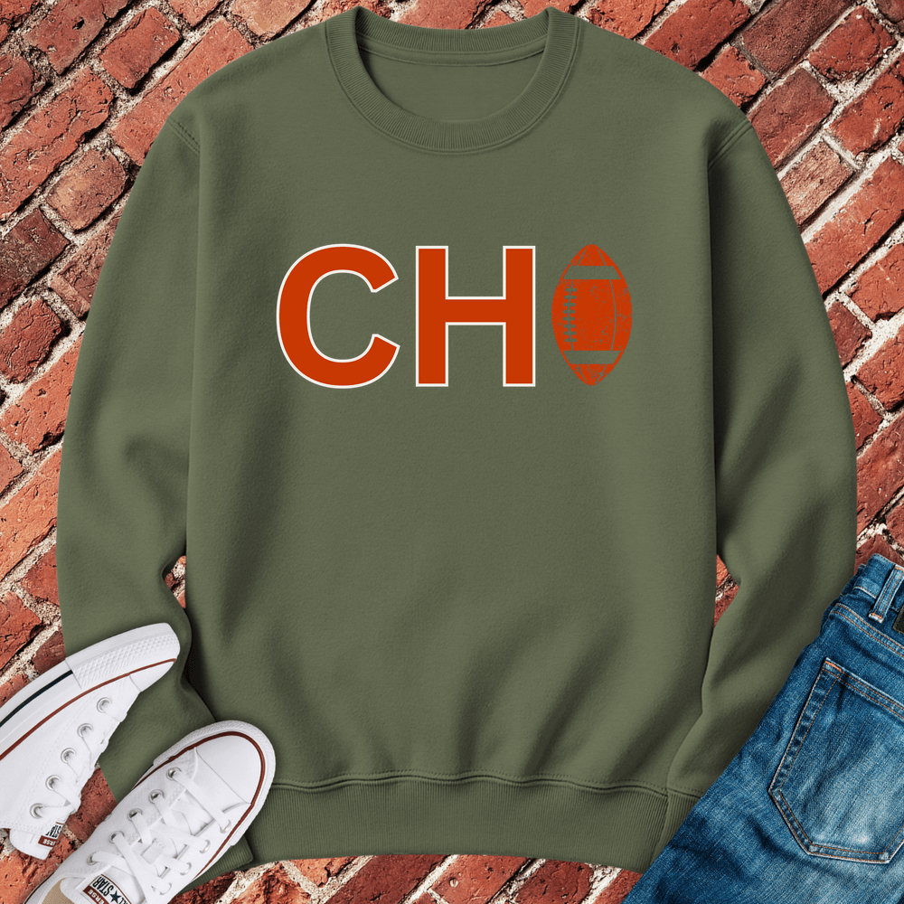 CHI Football Crewneck - Military Green