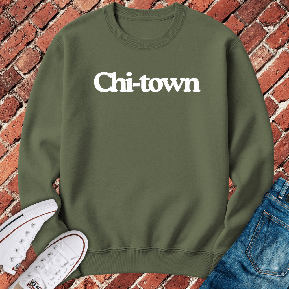 Chi-Town Crewneck - Military Green