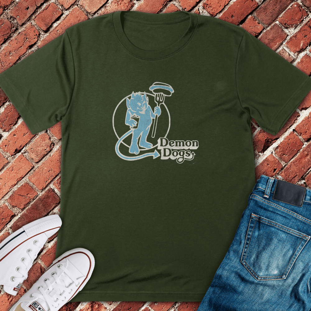 Fullerton Dogs T-Shirt - Military Green