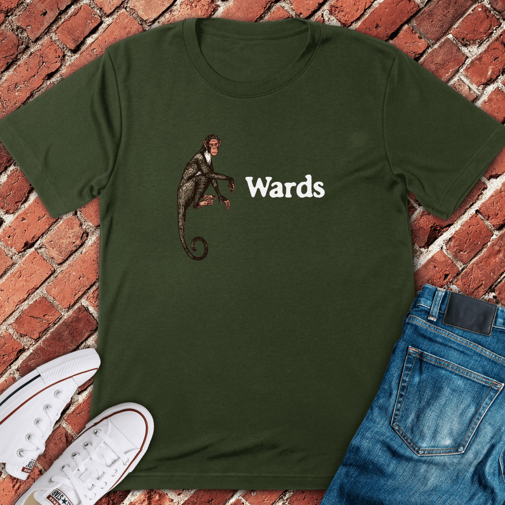 Wards Throwback T-Shirt - Military Green