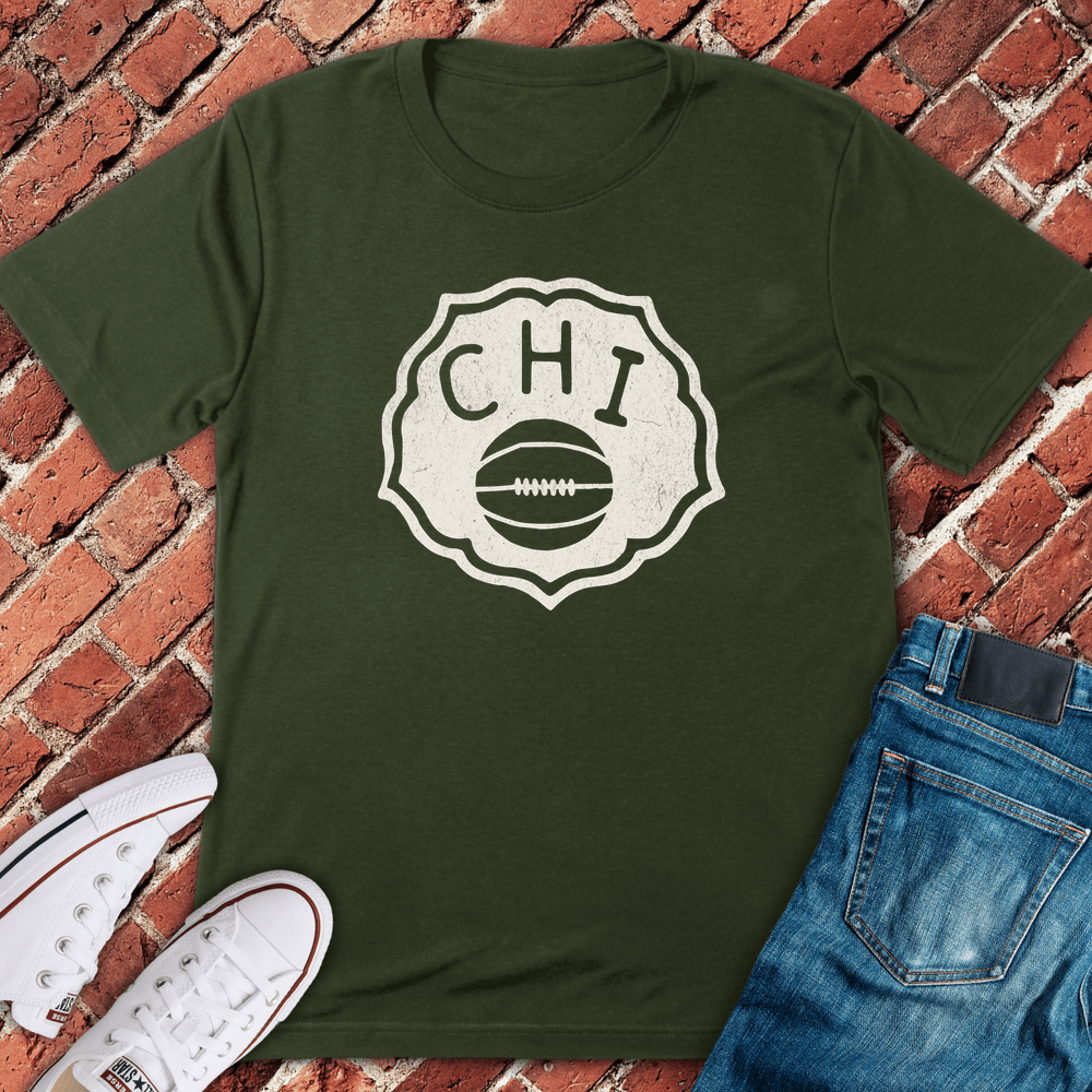 Duffy Florals T-Shirt - Military Green