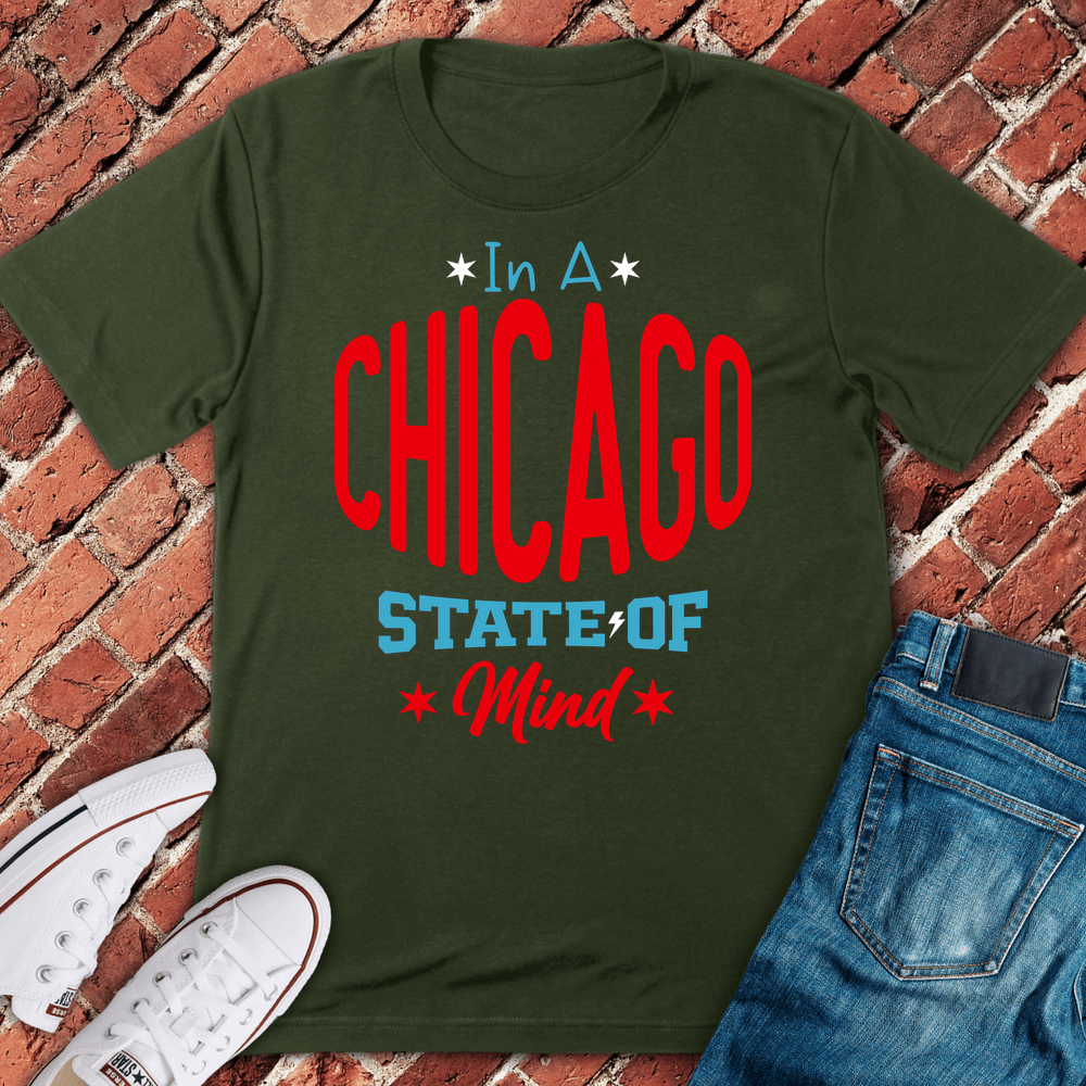 Chicago Mindset T-Shirt - Military Green