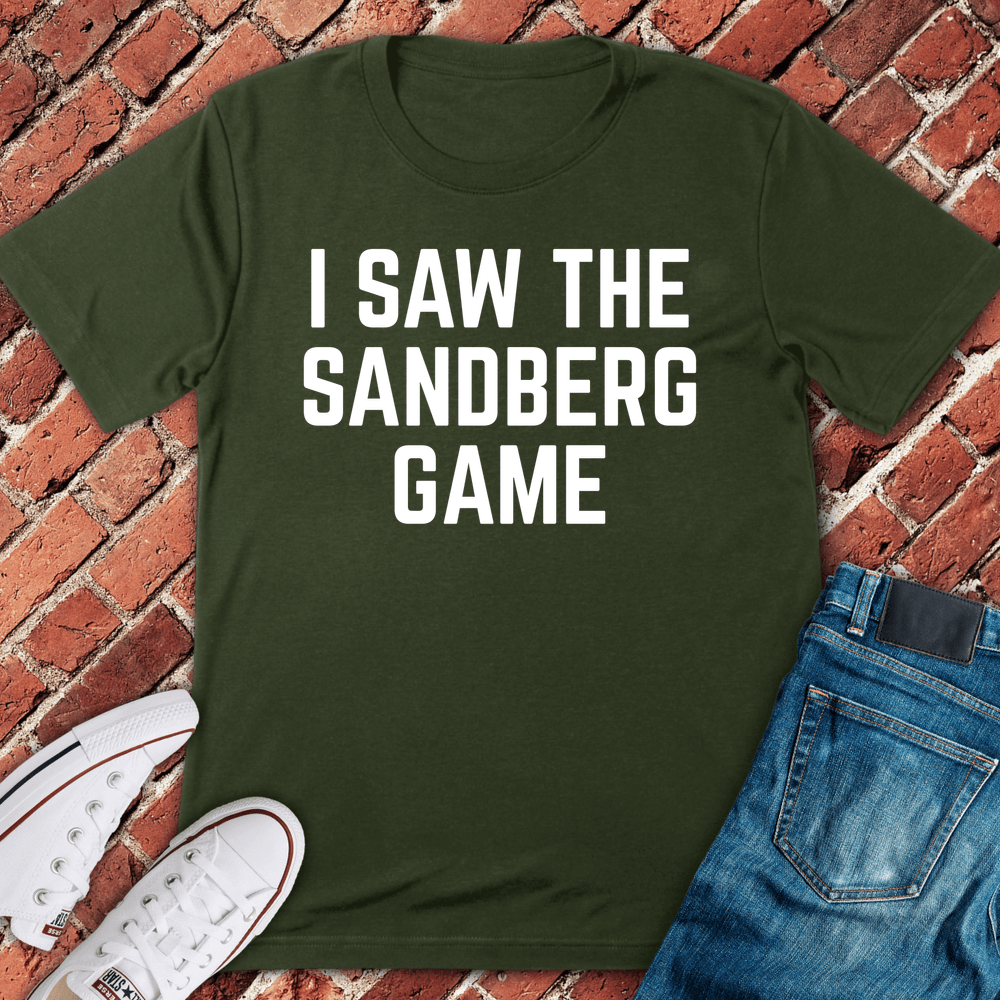 Sandberg Game Fan T-Shirt - Military Green