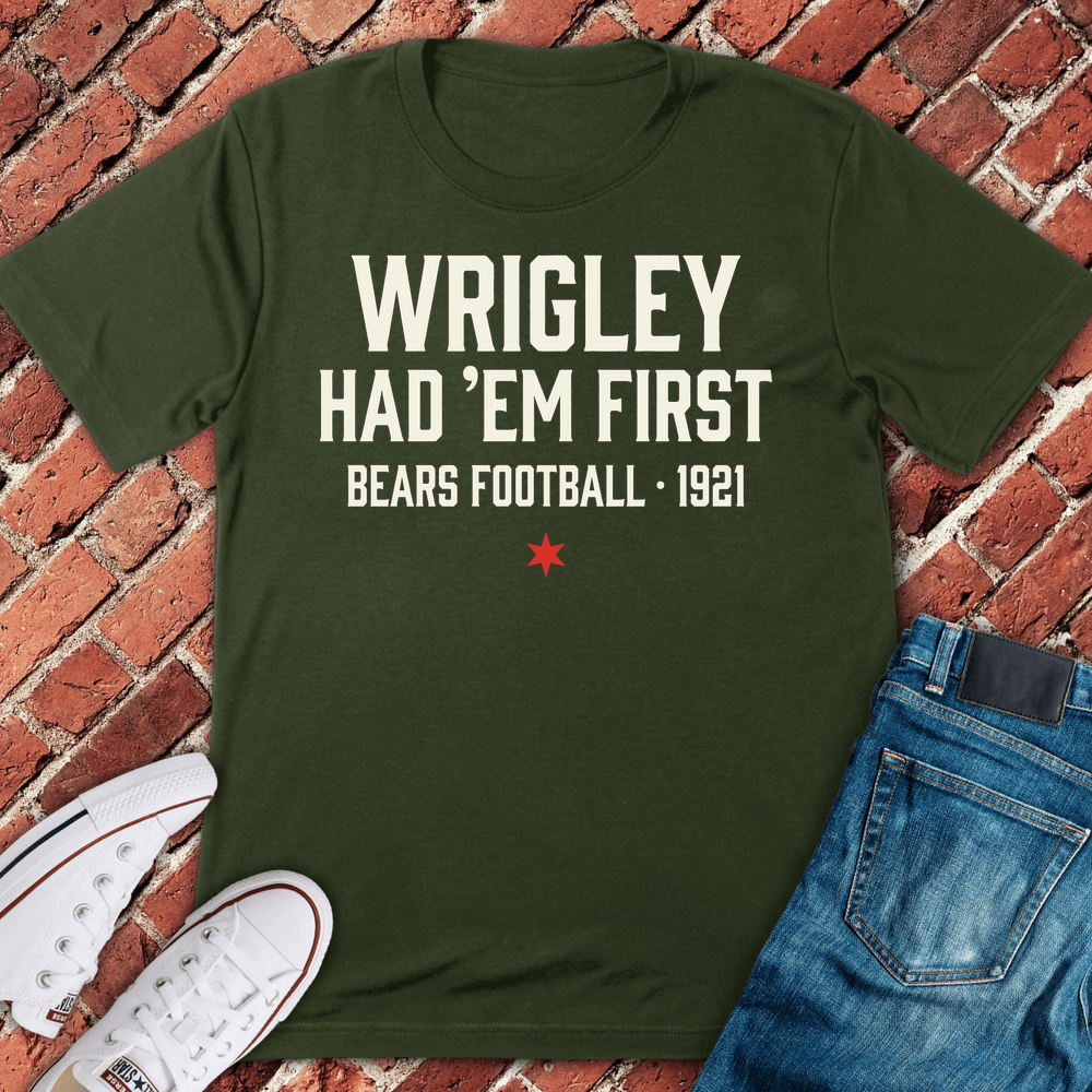 Wrigley Had Em T-Shirt - Military Green