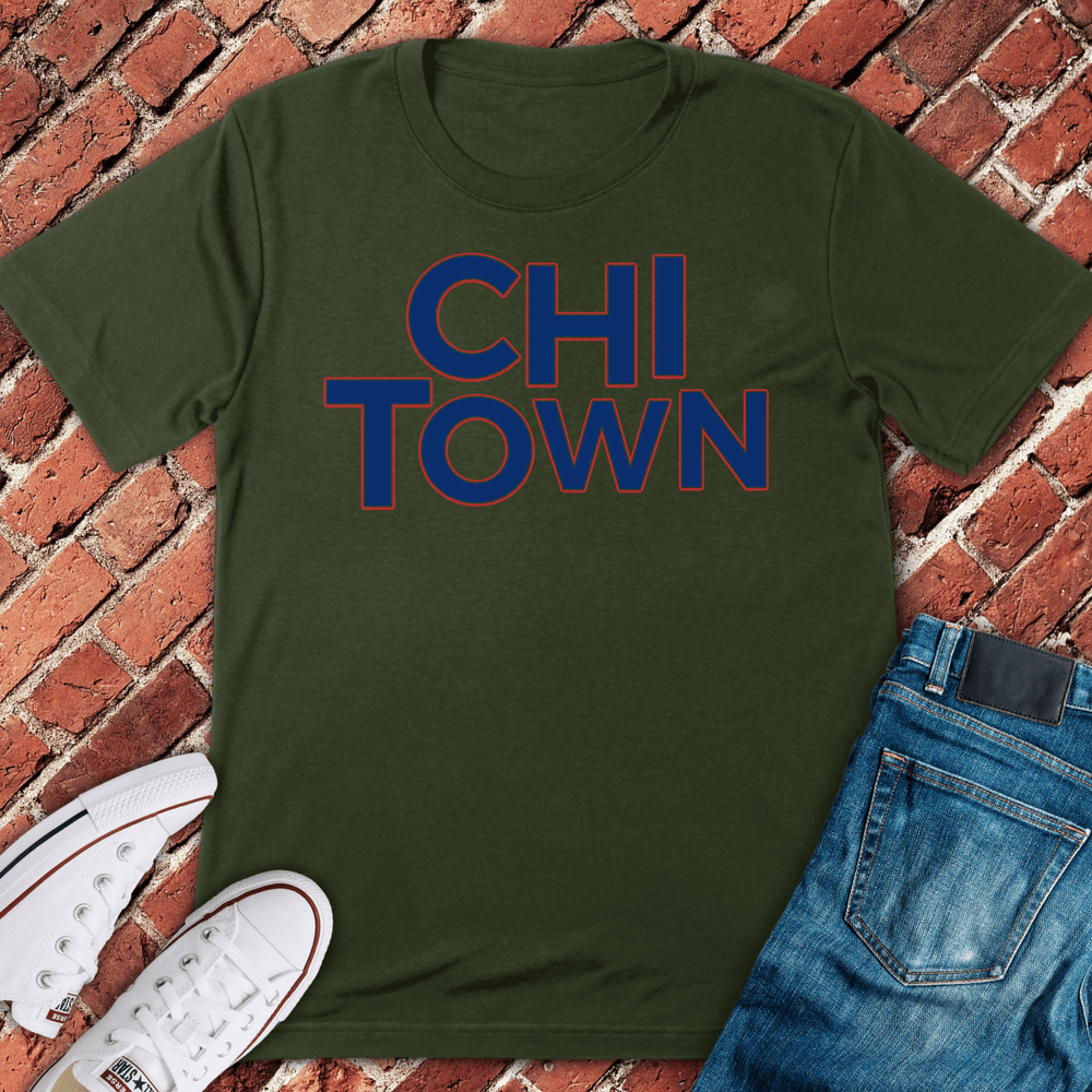 Chi Town Pride T-Shirt - Military Green