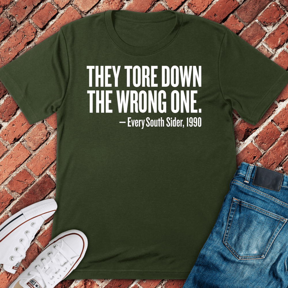 The Wrong One T-Shirt - Military Green