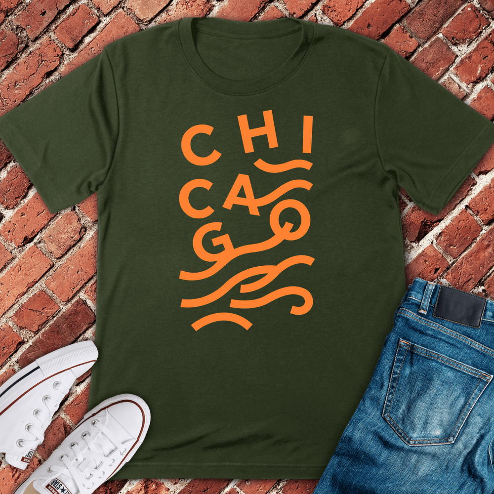 Chicago Flow T-Shirt - Military Green