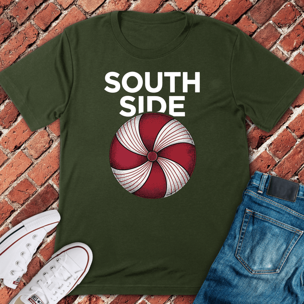South Side Swirl T-Shirt - Military Green