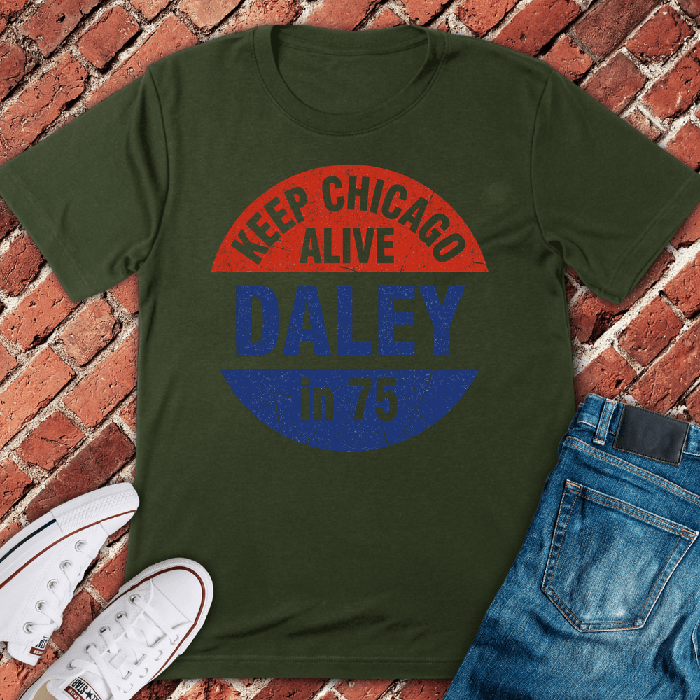 Keep Chi Alive T-Shirt - Military Green