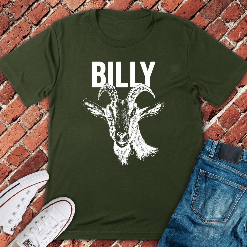 Billy Goat Grit T-Shirt - Military Green