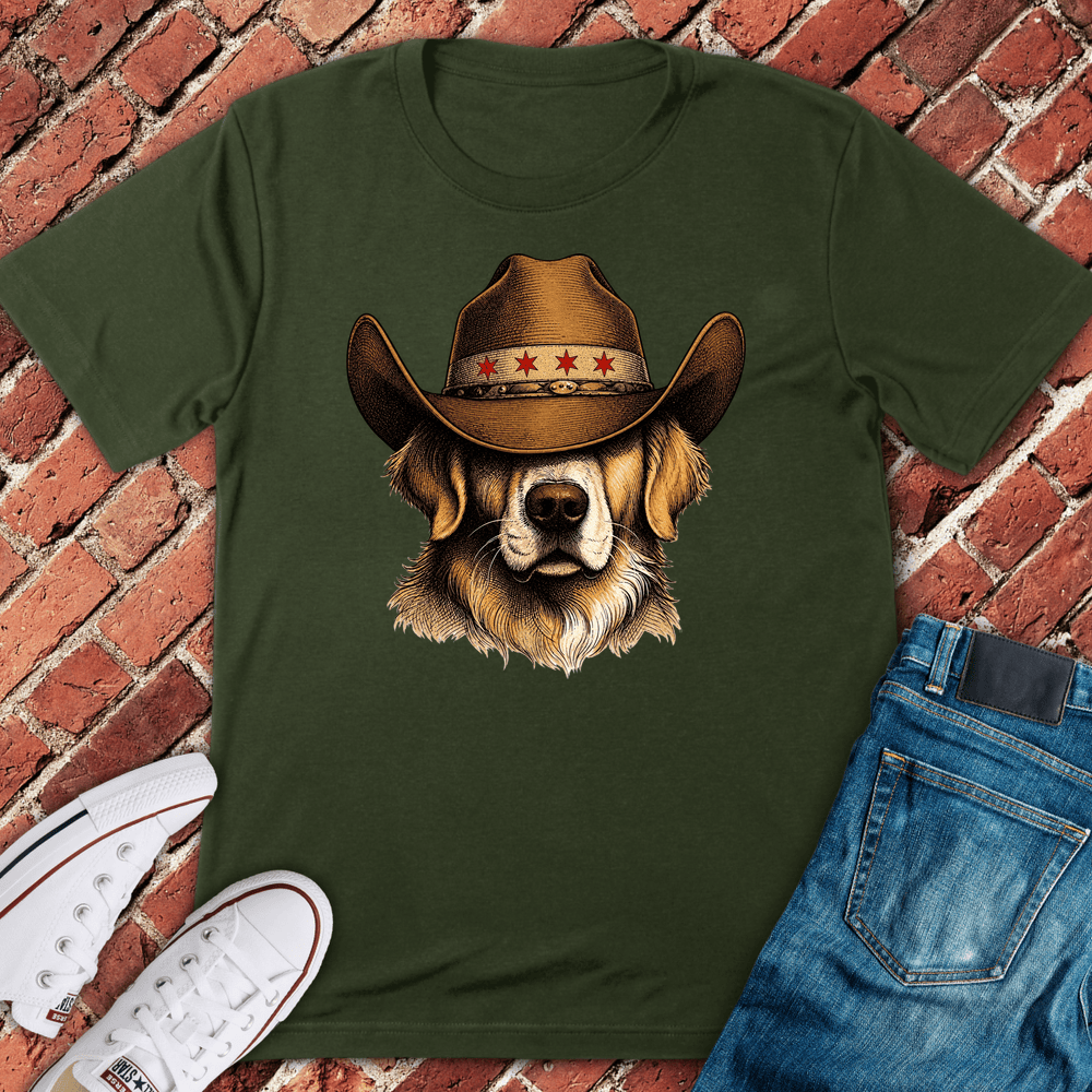 Chicago Cowboy T-Shirt - Military Green