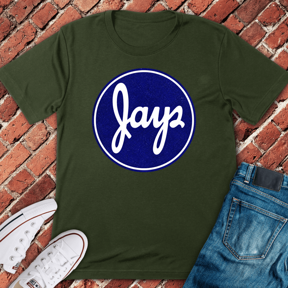 Jays Script T-Shirt - Military Green