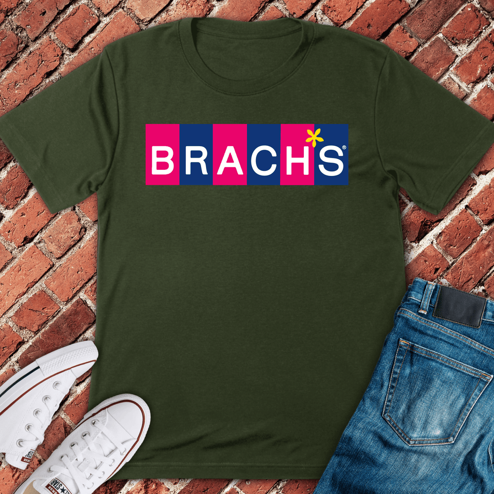 Beachside Brachs T-Shirt - Military Green
