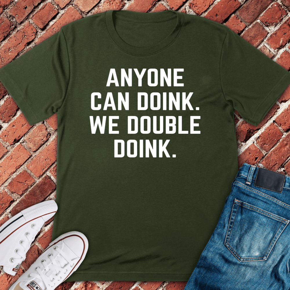 Double Doink T-Shirt - Military Green