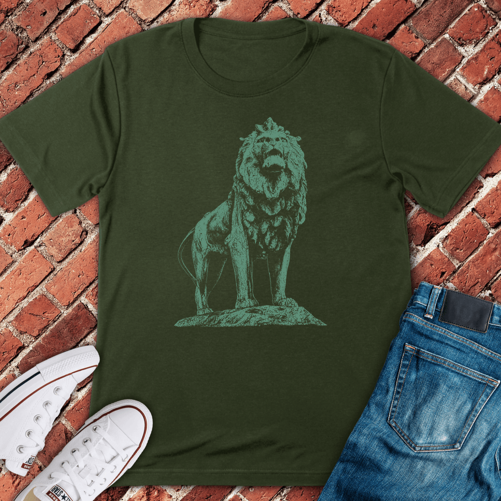 Roaring Crown T-Shirt - Military Green