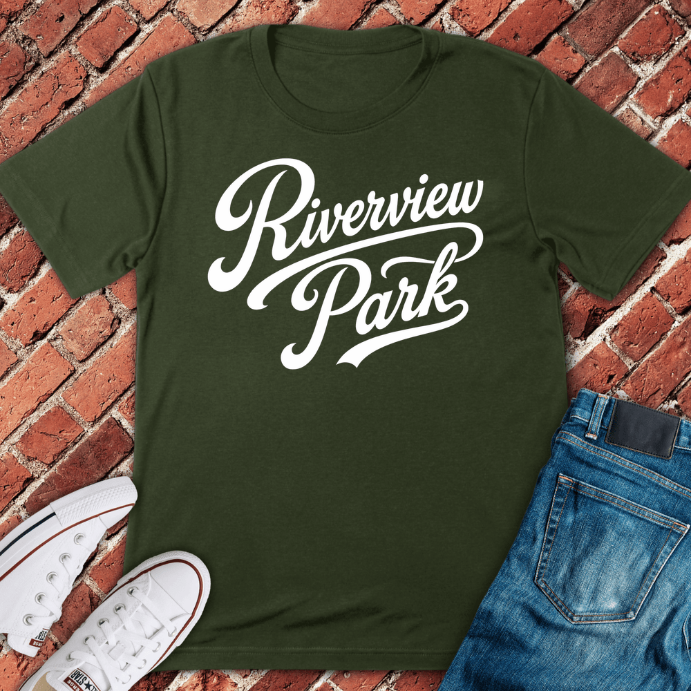 Riverview Park T-Shirt - Military Green