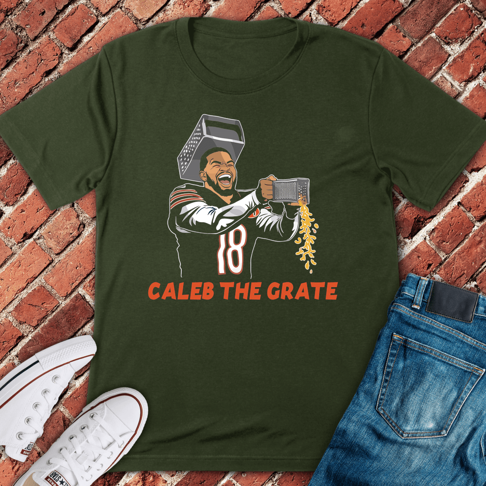 Caleb The Grate T-Shirt - Military Green