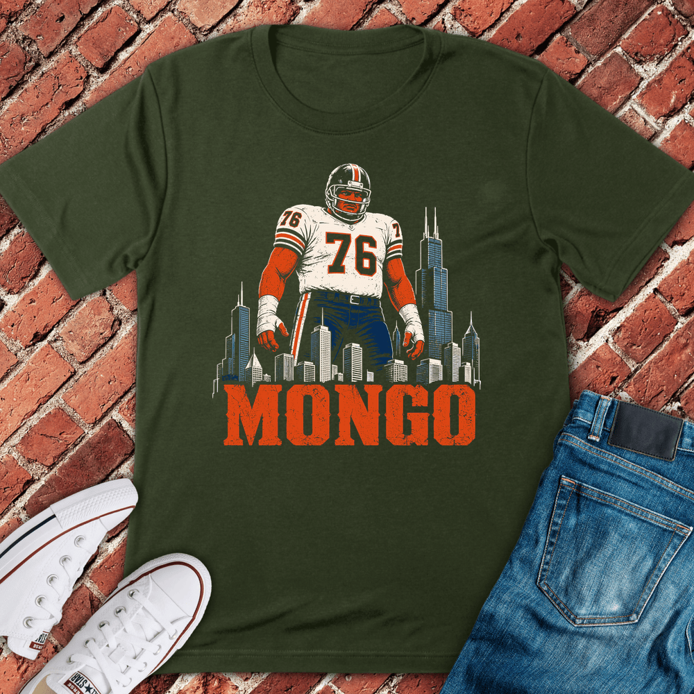 Mongo Smash T-Shirt - Military Green
