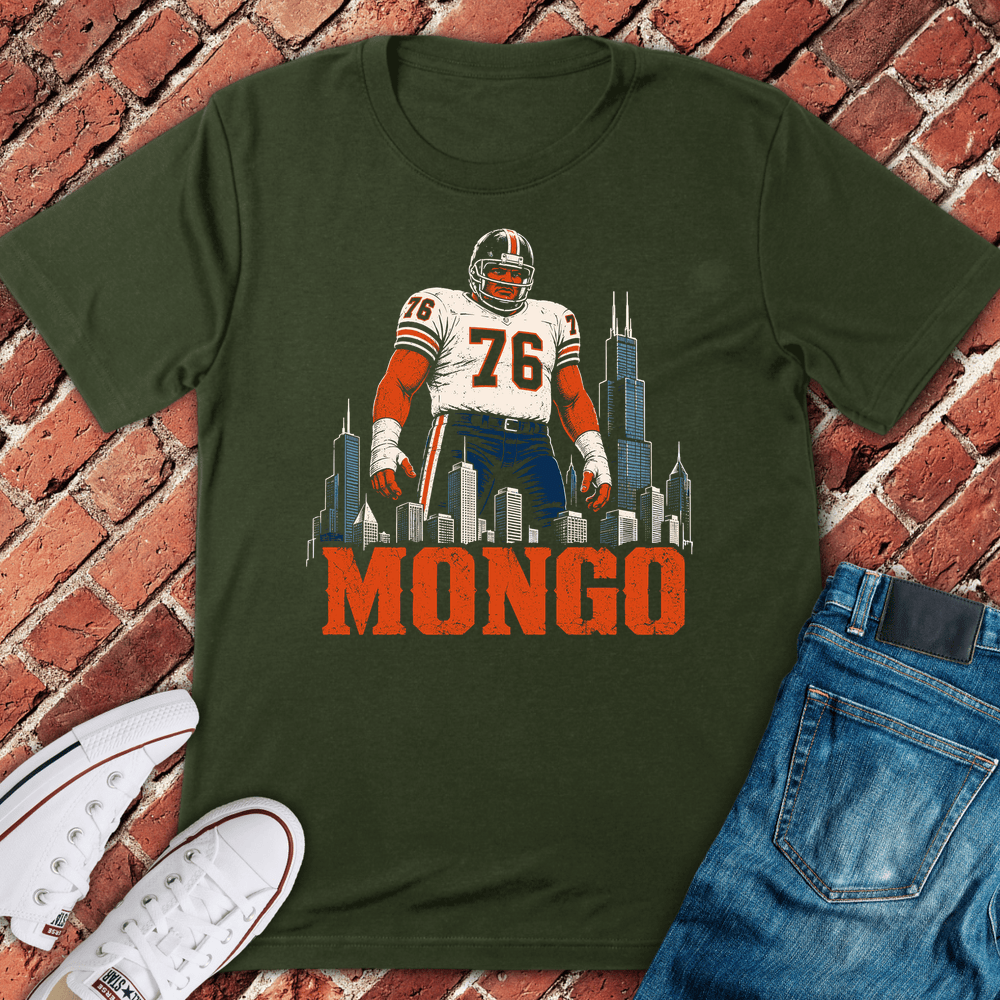 Mongo Smash T-Shirt - Military Green