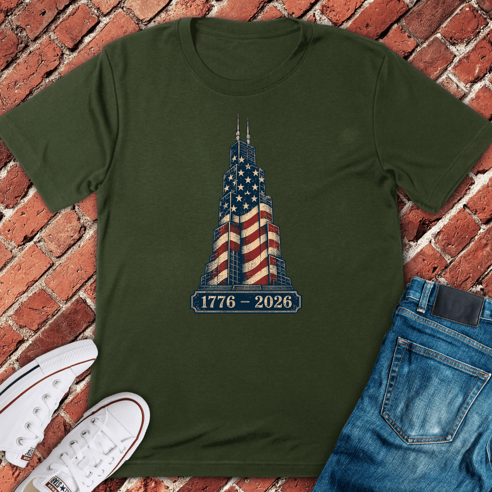 Chi Tower 250 T-Shirt - Military Green