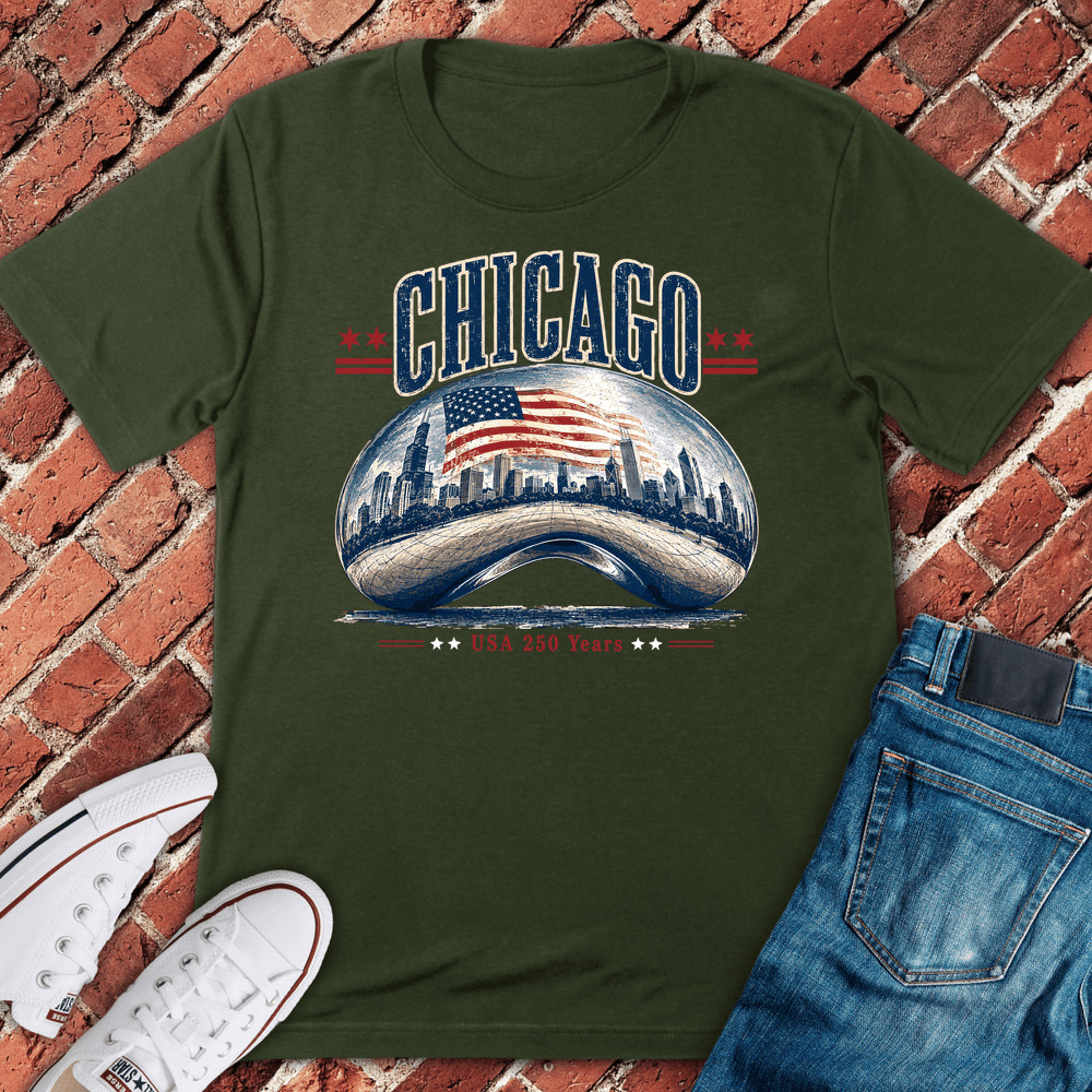 Chi Bean 250 T-Shirt - Military Green